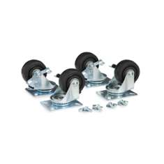 Portable Rack Locking Caster Kit