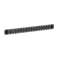 1U Flat Cable Lacing Panel