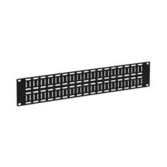 2U Flat Cable Lacing Panel