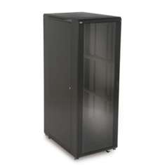 37U LINIER Server Cabinet - Glass/Vented Doors - 36" Depth