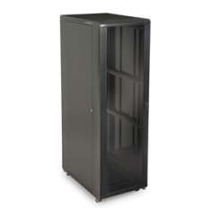 42U LINIER Server Cabinet - Glass/Vented Doors - 36" Depth