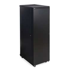 37U LINIER Server Cabinet - Solid/Convex Doors - 36" Depth