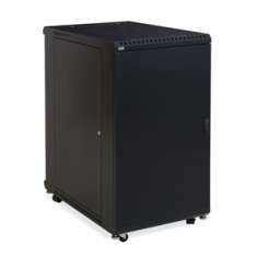 22U LINIER Server Cabinet - Solid/Vented Doors - 36" Depth