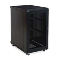 22U LINIER Server Cabinet - Vented/Vented Doors - 36" Depth