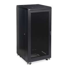 27U LINIER Server Cabinet - Vented/Vented Doors - 24" Depth