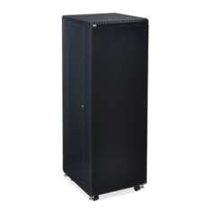 37U LINIER Server Cabinet - Solid/Solid Doors - 24" Depth