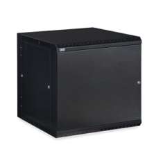 12U LINIER Swing-Out Wall Mount Cabinet - Solid Door