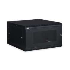 6U LINIER Swing-Out Wall Mount Cabinet - Vented Door