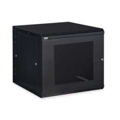 12U LINIER Swing-Out Wall Mount Cabinet - Vented Door