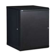 15U LINIER Fixed Wall Mount Cabinet - Solid Door