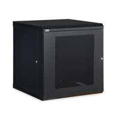 12U LINIER Fixed Wall Mount Cabinet - Vented Door