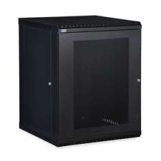 15U LINIER Fixed Wall Mount Cabinet - Vented Door