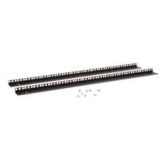 18U LINIER Wall Mount Vertical Rail Kit - Cage Nut