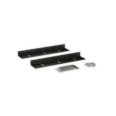 6U LINIER Wall Mount Vertical Rail Kit - 10-32 Tapped