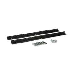 15U LINIER Wall Mount Vertical Rail Kit - 10-32 Tapped