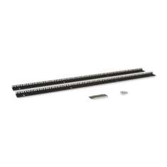 27U LINIER Server Cabinet Vertical Rail Kit - Cage Nut