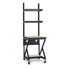24" Performance 100 Series LAN Station - Hard Rock Maple