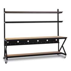 96" Performance 100 Series LAN Station - Caramel Apple