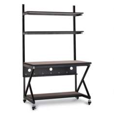 48" Performance 100 Series LAN Station - Serene Cherry