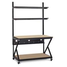 48" Performance 200 Series LAN Station - Hard Rock Maple