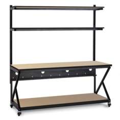 72" Performance 200 Series LAN Station - Hard Rock Maple