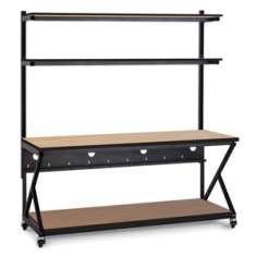 72" Performance 200 Series LAN Station - Caramel Apple