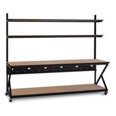 96" Performance 200 Series LAN Station - Caramel Apple