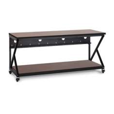 72" Performance 300 Series LAN Station - Serene Cherry