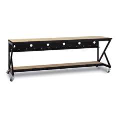 96" Performance 400 Series LAN Station - Hard Rock Maple