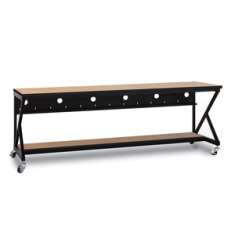 96" Performance 400 Series LAN Station - Caramel Apple