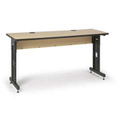 72" W x 24" D Training Table - Hard Rock Maple