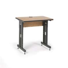 36" W x 24" D Training Table  - Caramel Apple