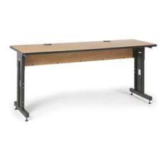 72" W x 24" D Training Table - Caramel Apple