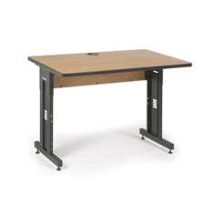 48" W x 30" D Training Table - Caramel Apple