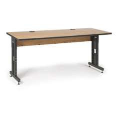 72" W x 30" D Training Table - Caramel Apple