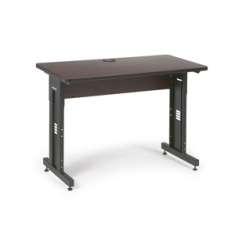 48" W x 24" D Training Table - African Mahogany