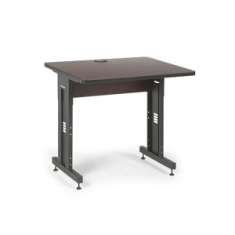 36" W x 30" D Training Table  - African Mahogany