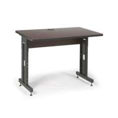 48" W x 30" D Training Table - African Mahogany