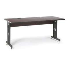 72" W x 30" D Training Table - African Mahogany