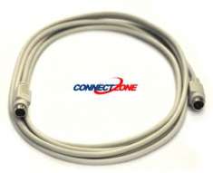 PS2 Keyboard Mouse Extension Cable Distribution MD6M Male to Male Mini Din 6 Pin