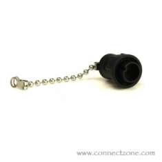 CAP-WABMMLB1 4 to 8 pin waterproof male connector cap
