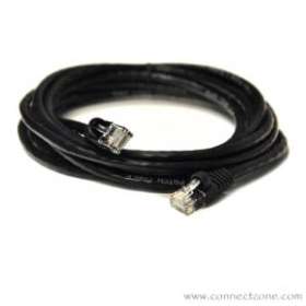 Black Cat5e Molded Patch Cords