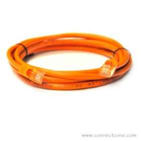 Orange Molded Cat5e Patch Cable