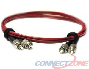 Red Fiber Optics Patch Cords