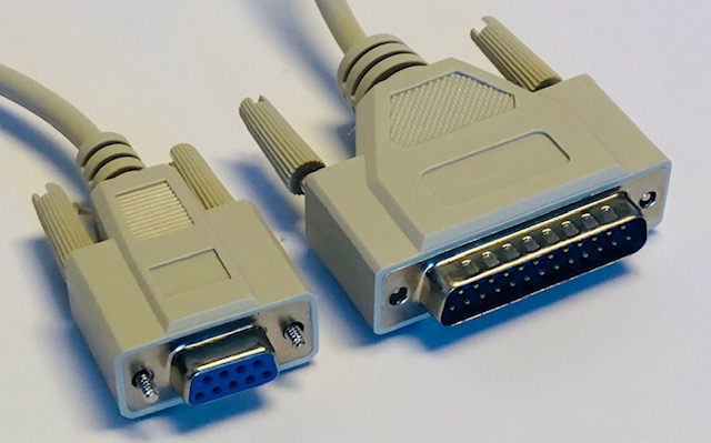 Null Modem Cables Db9 Female -D25 Male