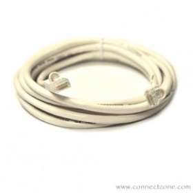 White Molded Cat5e Patch Cable
