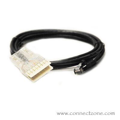 Black RJ45 20m Cat6 UTP Ethernet Patch Lead PC NETWORK PS4 XBOX ONE WIIU